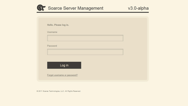 Server Management Console